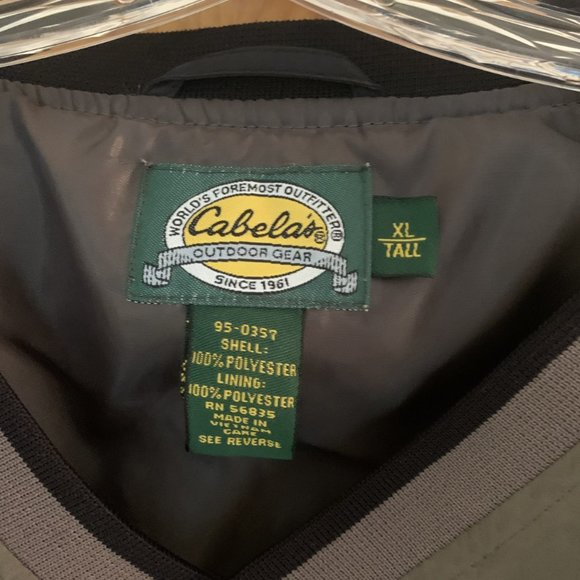 Men's Cabela's pullover brown Size XL Tall - Picture 3 of 6